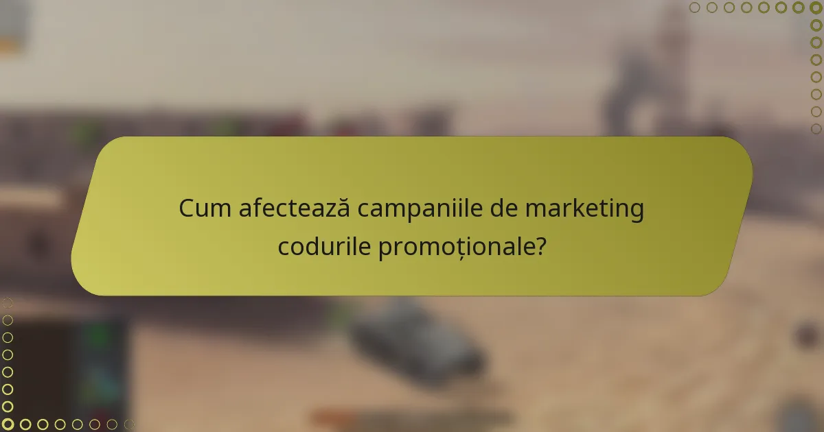 Cum afectează campaniile de marketing codurile promoționale?